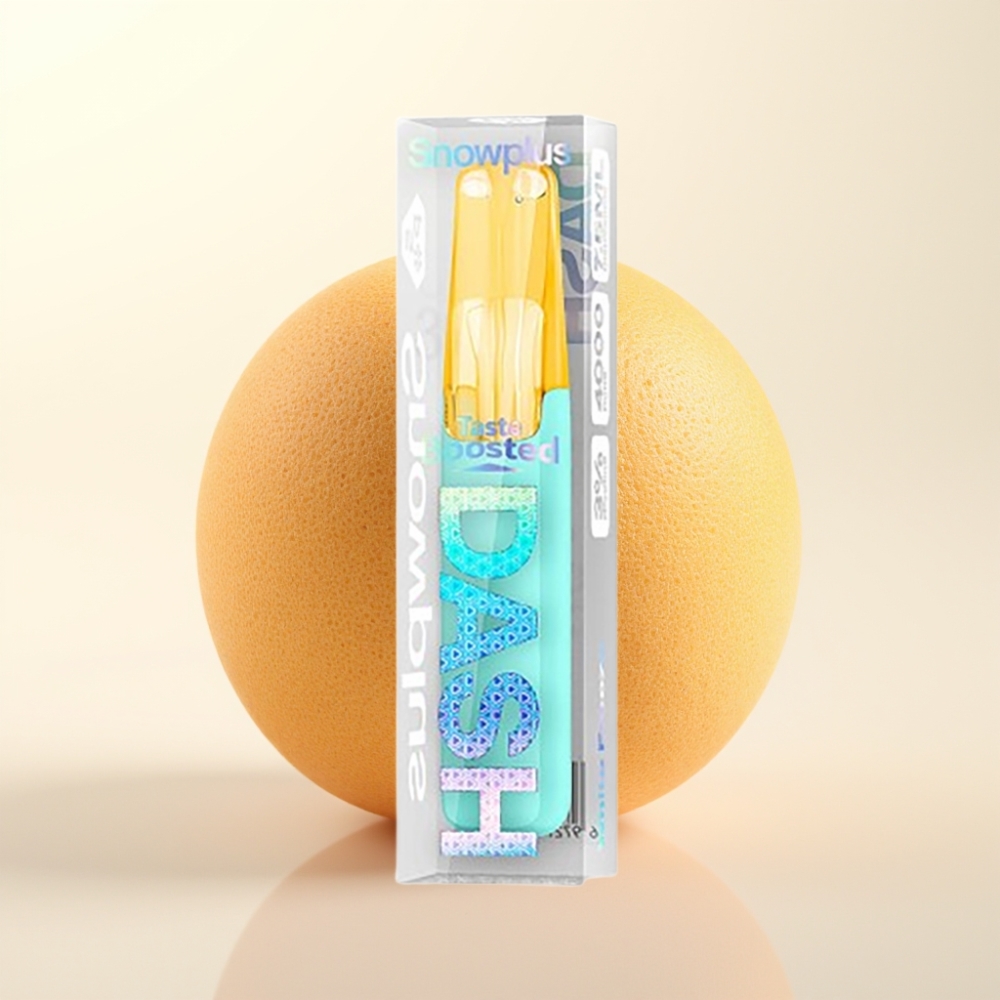 Snowplus Dash 4000 Puffs Wegwerpmondstuk Wit Vries – 7,5 ml vloeistof