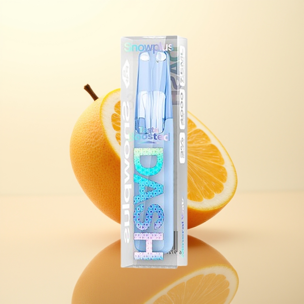 Snowplus Dash 4000 Puffs Wegwerpparaat Mineraalwater met Keramische Atomizer