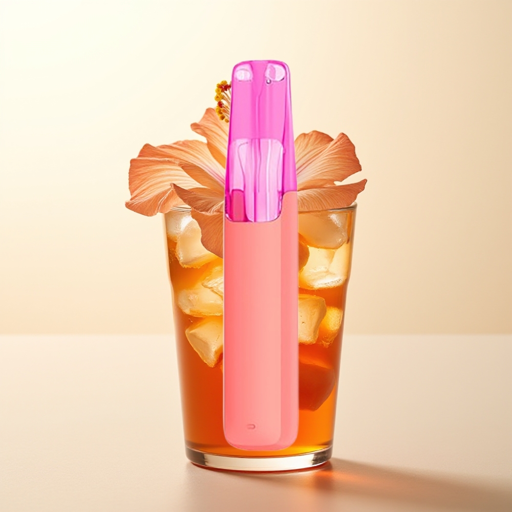 Snowplus Dash 4000 Puffs Wegwerpsapparaat Hibiscus IJsthee met Keramische Atomizer (7,5 ml)