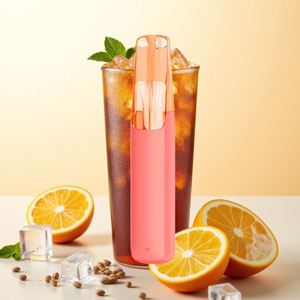 Snowplus Dash 4000 Puffs Wegwerpsysteem Cola IJs met Keramische Atomizer en 7,5 ml Vloeistof