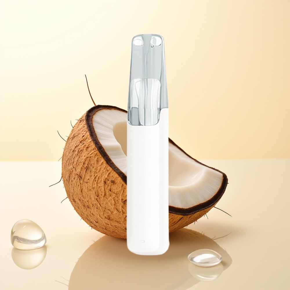 Snowplus Dash 4000 Puffs Wegwerpsysteem Kokosnootwater met Keramische Atomizer en 530 mAh