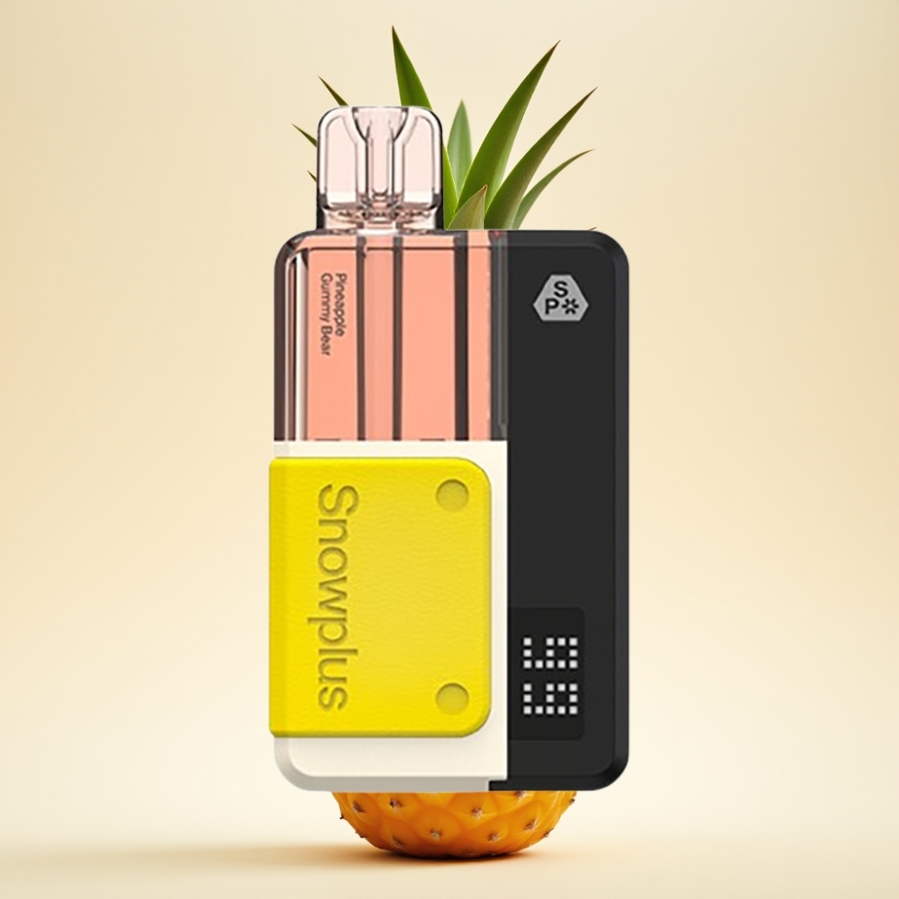 Snowplus Swift 5000 Puffs Prefilled Pod Kit Ananas Gumbeertje (43x81x25 mm, 1000 mAh)