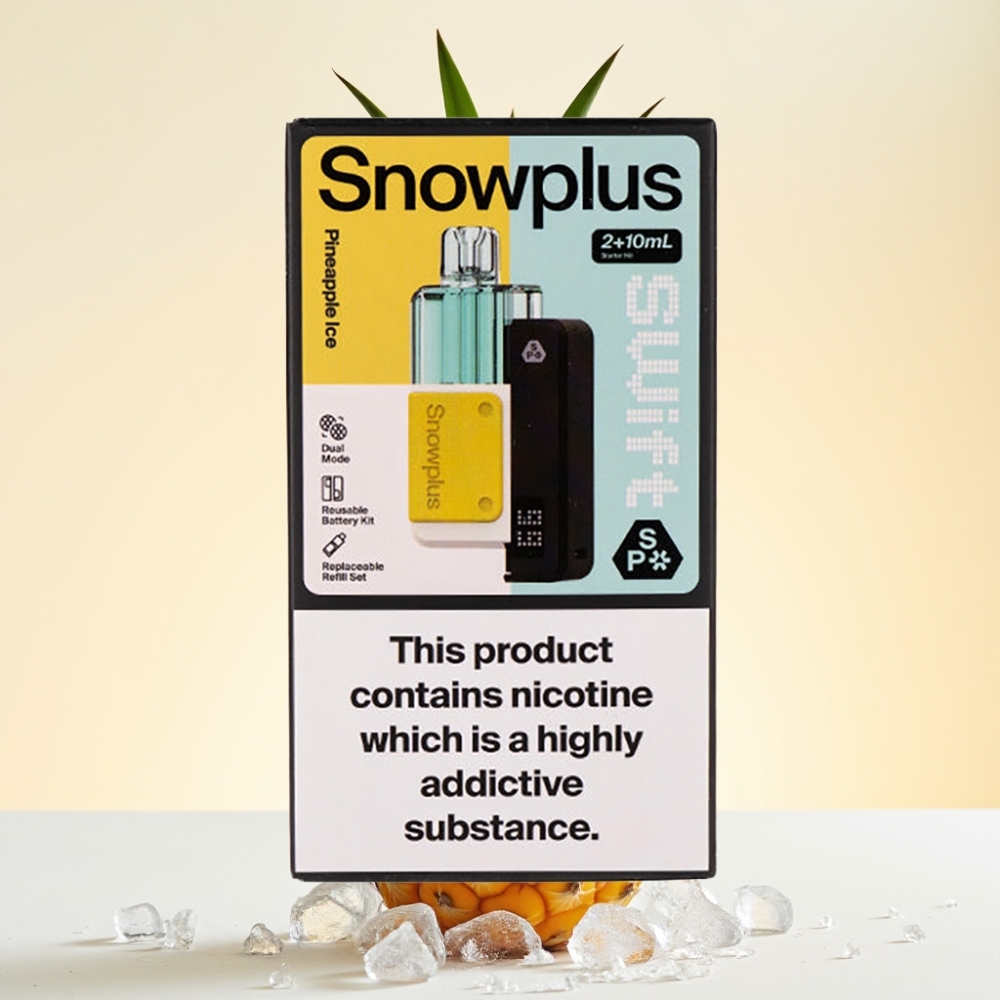 Snowplus Swift 5000 Puffs Prefilled Pod Kit Ananas IJs & 1000 mAh