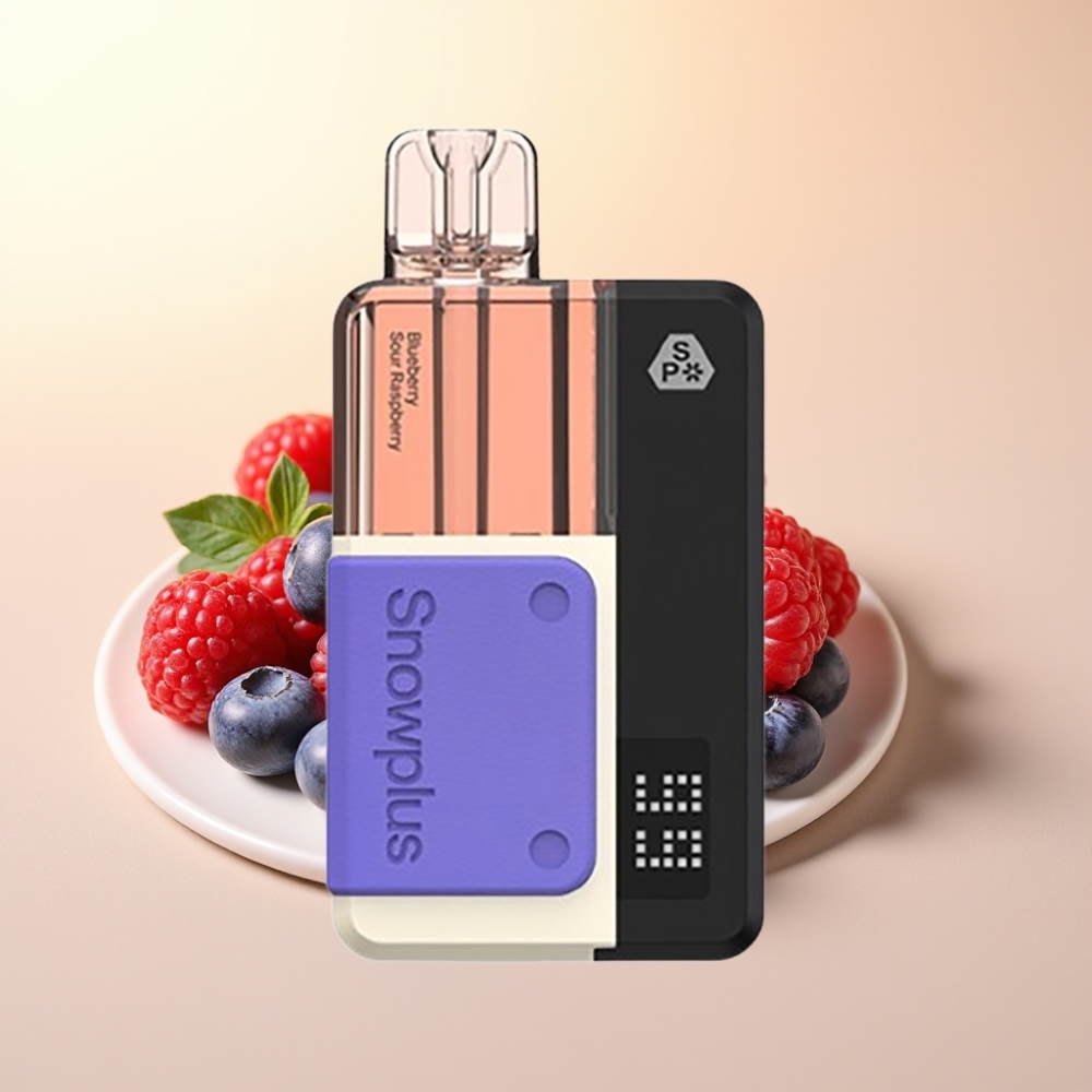 Snowplus Swift 5000 Puffs Prefilled Pod Kit Blauwe Bes Zure Framboos 1000 mAh