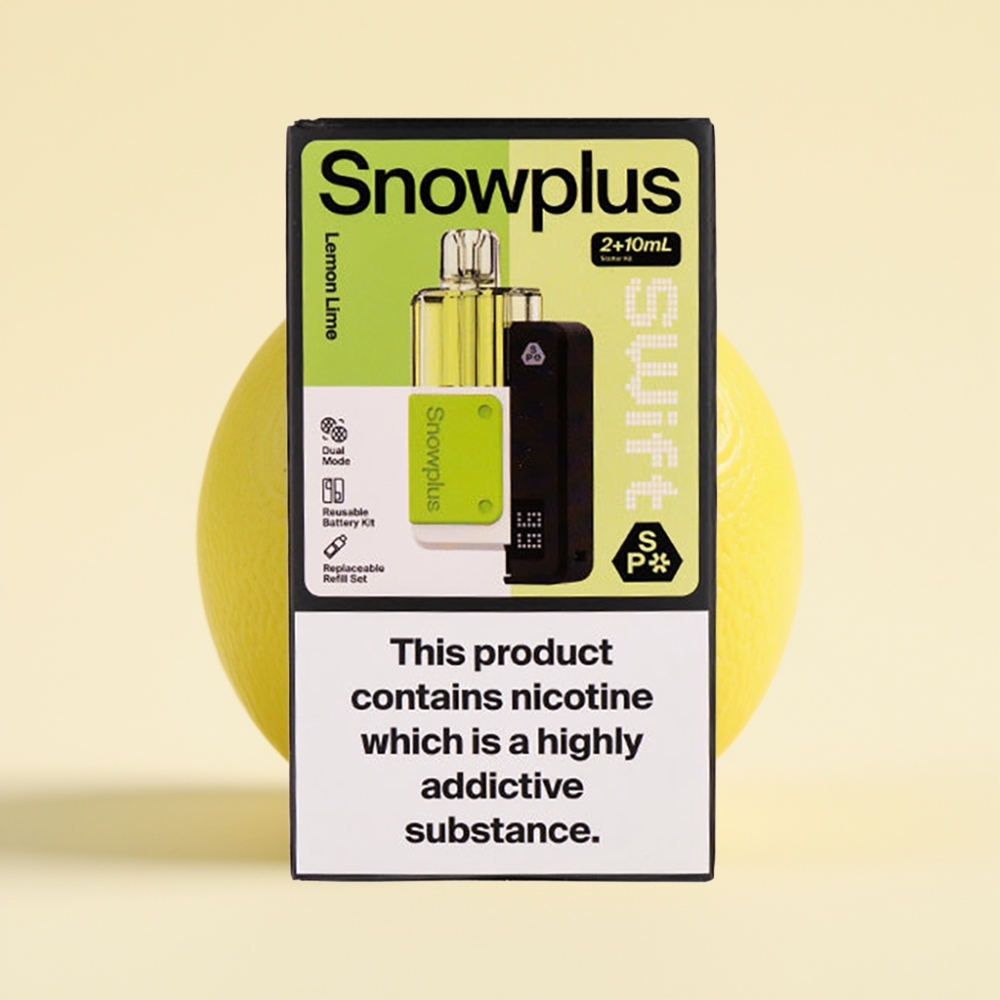 Snowplus Swift 5000 Puffs Prefilled Pod Kit Citroen Limoen met 1000 mAh