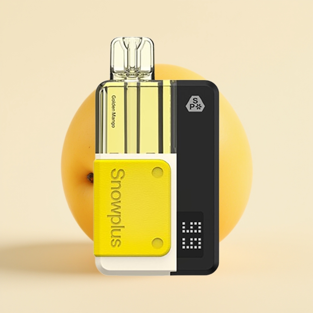 Snowplus Swift 5000 Puffs Prefilled Pod Kit Gouden Mango 43x81x25 mm