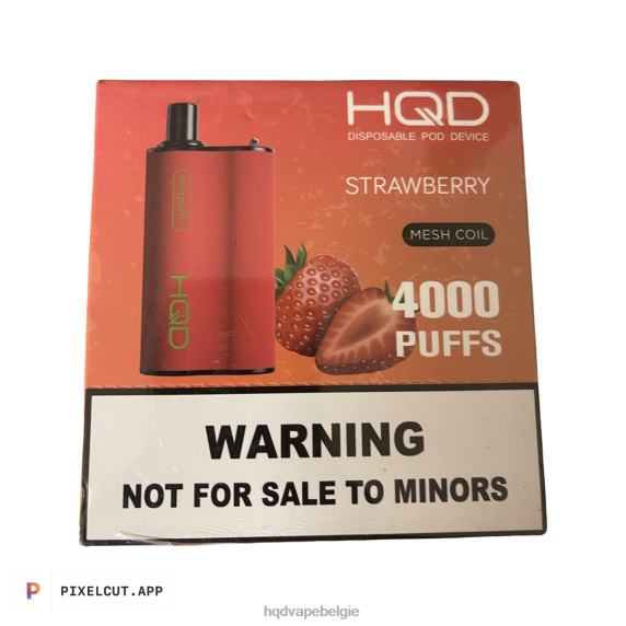HQD BOX 4000 trekjes | HQD Antwerpen RX24V94 aardbei