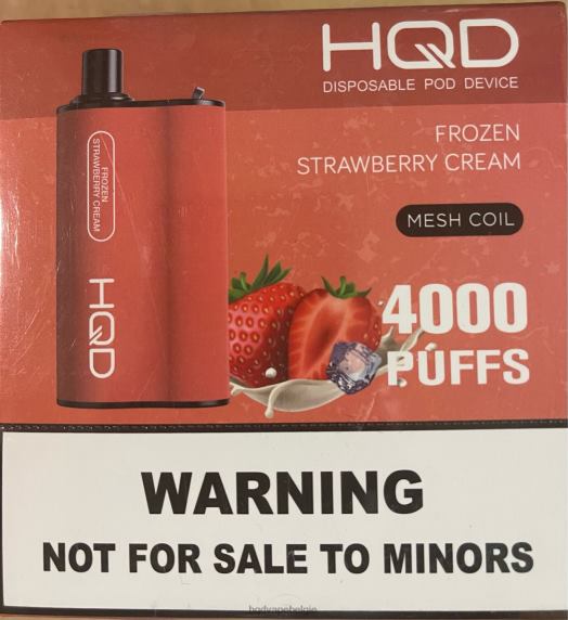 bevroren aardbeiencrème