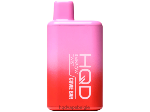 HQD CUVIE BAR wegwerpbaar | HQD Vape Belgium RX24V242 regenboog draai