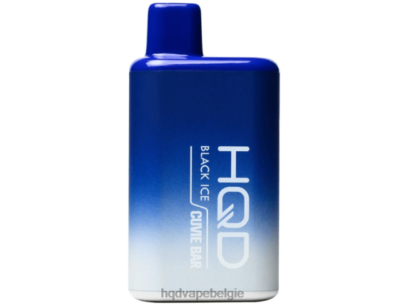 HQD CUVIE BAR wegwerpbaar | HQD Vape Brussel RX24V133 zwart ijs