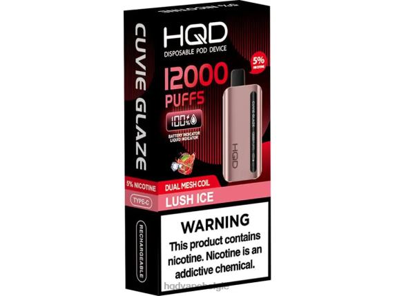 HQD CUVIE GLAZE wegwerpdamp 12000 | HQD Sale RX24V210 weelderig ijs
