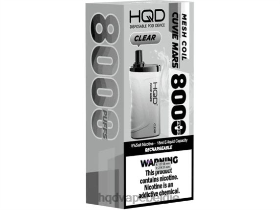 HQD CUVIE MARS wegwerpbaar | Best HQD Flavors RX24V156 duidelijk
