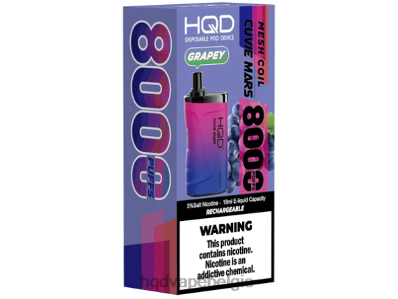 HQD CUVIE MARS wegwerpbaar | HQD Sale RX24V170 druivenachtig