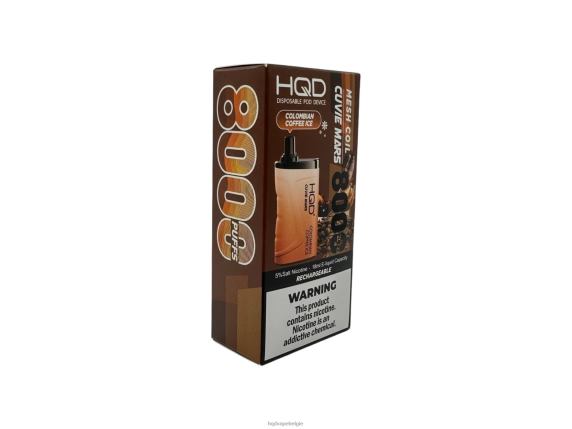 HQD CUVIE MARS wegwerpbaar | HQD Shop RX24V158 Colombiaans koffie-ijs