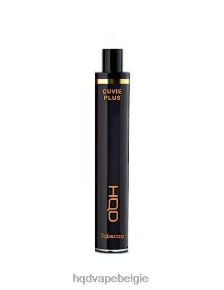 HQD CUVIE PLUS 1200 trekjes | HQD Vape Brussel RX24V123 tabak