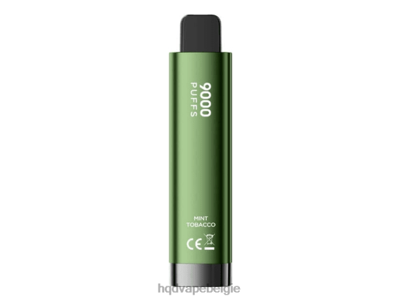 HQD CUVIE PLUS 2.0 wegwerpbaar | HQD Vape België RX24V221 munt tabak