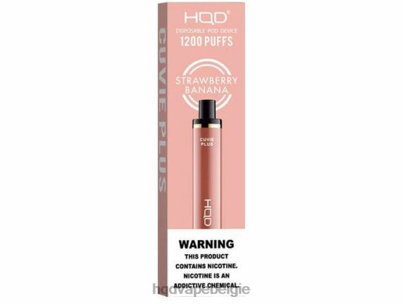 HQD CUVIE PLUS wegwerp damp | Best HQD Flavors RX24V256 aardbei banaan