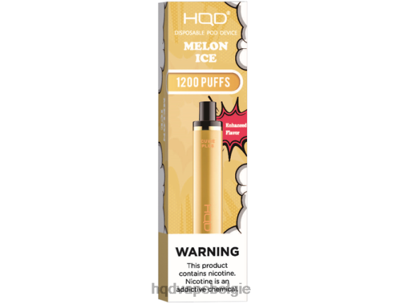 HQD CUVIE PLUS wegwerp damp | HQD Vape Store RX24V219 meloen ijs