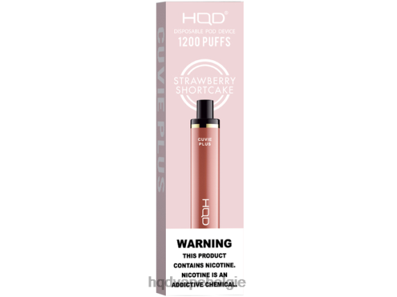 HQD CUVIE PLUS wegwerp damp | HQD Vape Store RX24V259 Strawberry Shortcake