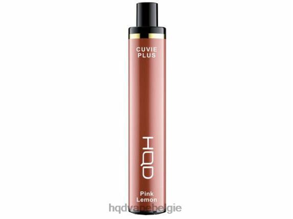 HQD CUVIE PLUS wegwerp damp | HQD Vapes RX24V237 roze citroen